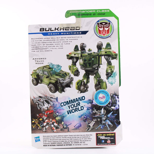 Transformers Prime Cyberverse - Bulkhead - Commander Class - Figure