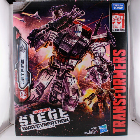 Transformers Siege War For Cybertron- Commander Class Jetfire Reissue 11" Figure