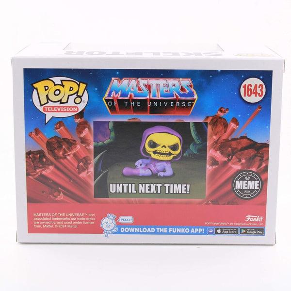 Funko Pop Masters of the Universe - Skeletor - Until Next Time Meme - #1643