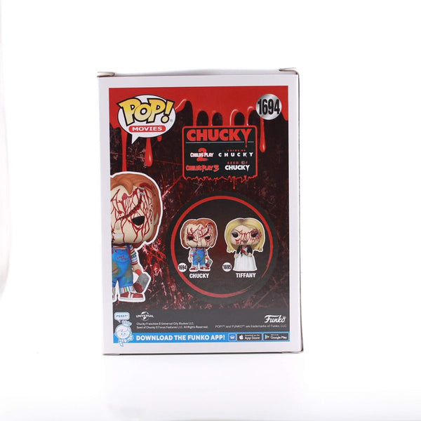 Funko Pop Bride of Chucky - Bloody Chucky - EE Exclusive - Vinyl Figure - #1694