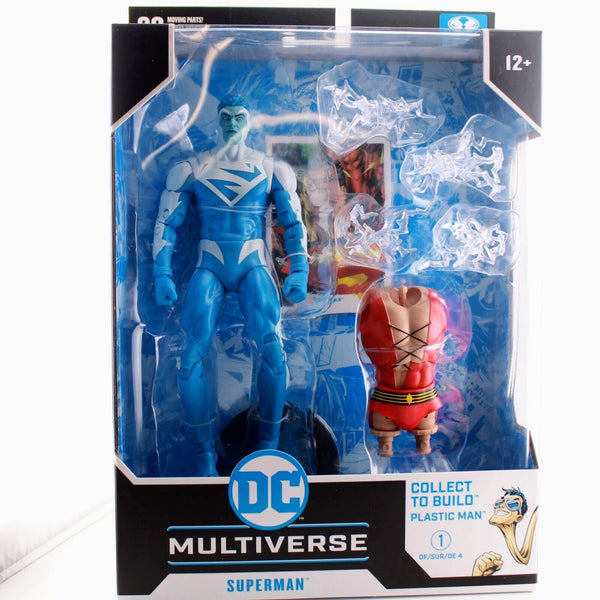 Mcfarlane Toys Superman Blue JLA DC Multiverse BAF Plastic Man 7" Action Figure