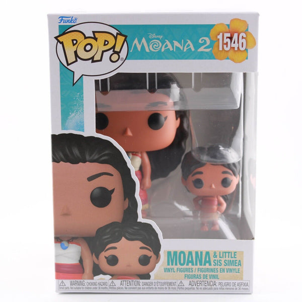 Funko Pop Moana 2 - Moana & Little Sis Simea - Vinyl Figure - #1546