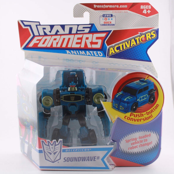 Transformers Animated - Soundwave - Deluxe Class - Activators - Figure