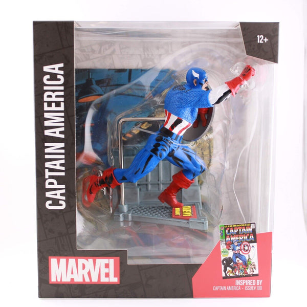 McFarlane Toys Marvel - Captain America Issue 100 - Statue + Scene