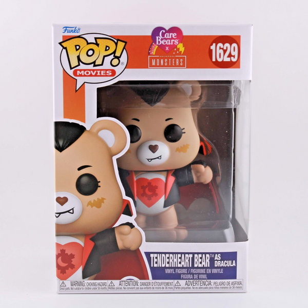 Funko Pop Care Bears x Monsters - Tenderheart Bear as Dracula - Figure - #1629