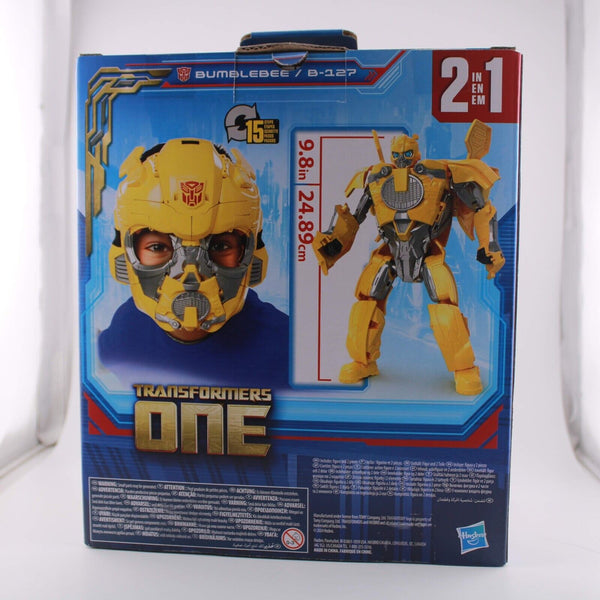 Transformers One Bumblebee / B-127 - Transformable 2 in 1 Mask / Figure