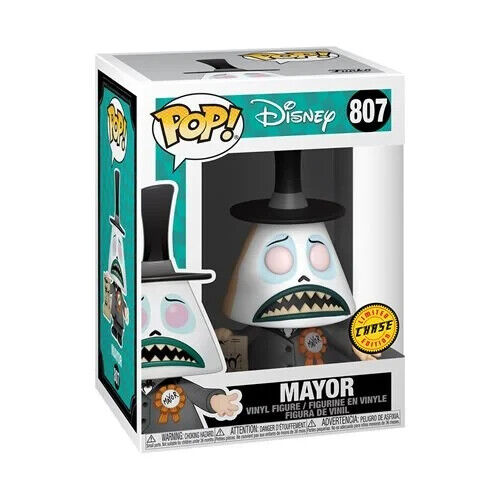 Funko Pop The Nightmare Before Christmas Mayor CHASE Vinyl Figure #807