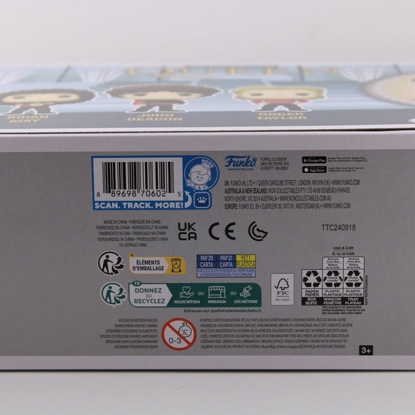 Funko Pop Queen - Radio Gaga - Vinyl Figure Set - 4-Pack