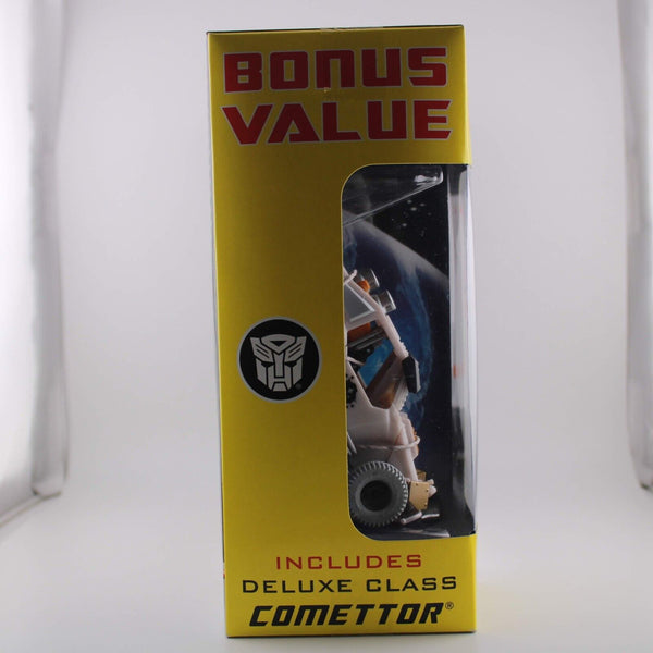 Transformers Dark of The Moon - Optimus Prime - Voyager Figure with Comettor
