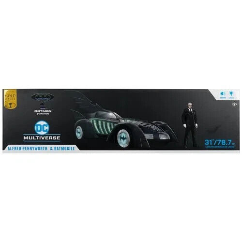 McFarlane DC Multiverse Batman Forever Batmobile & Alfred Figure