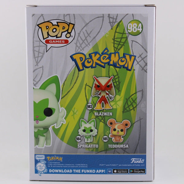 Funko Pop Games Pokemon - Sprigatito - Vinyl Figure - #984