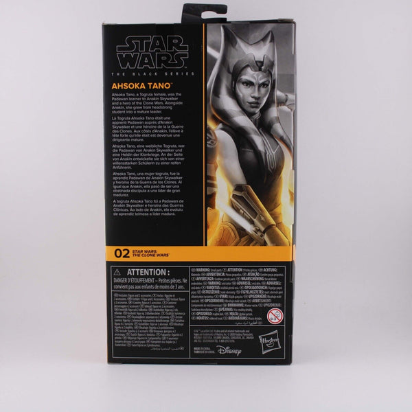 Star Wars The Black Series Ahsoka Tano (The Clone Wars) 6-Inch Action Figure