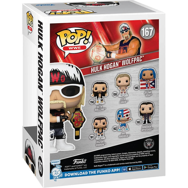 Funko Pop WWE - Wolfpac Hulk Hogan - Vinyl Figure - #167