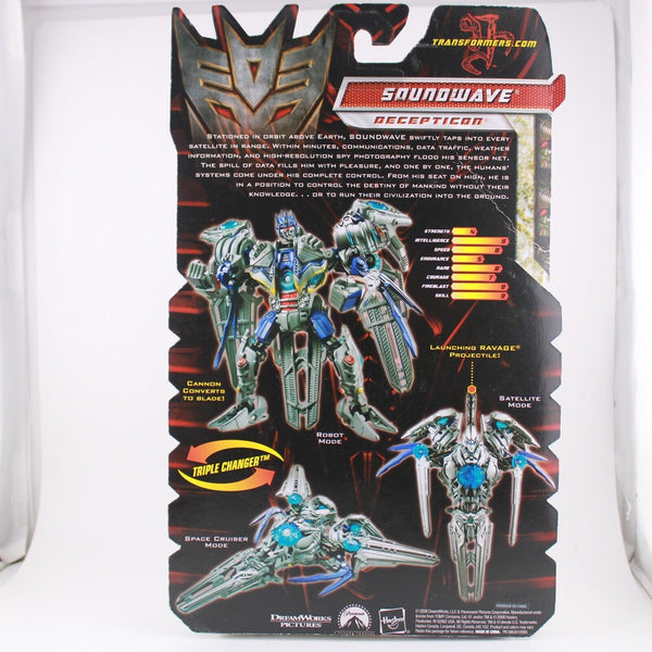 Transformers Revenge of The Fallen - Soundwave - Deluxe Class - Triple Changer