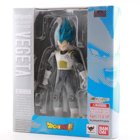 Bandai S.H. Figuarts Dragon Ball - Super Saiyan Vegeta (Blue) - Original Version