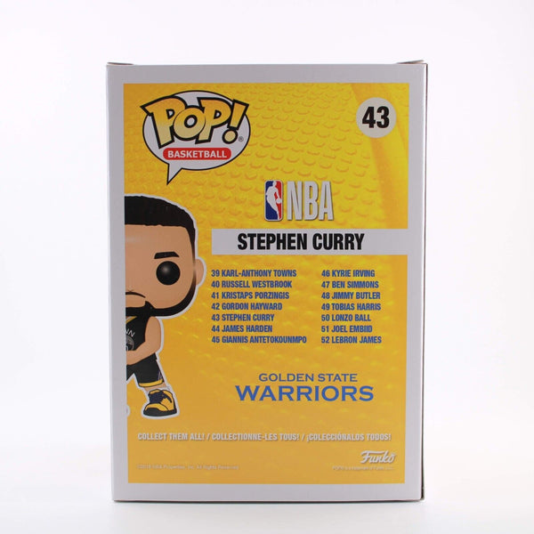 Funko Pop NBA Warriors - Stephen Curry - Vinyl Figure - #43