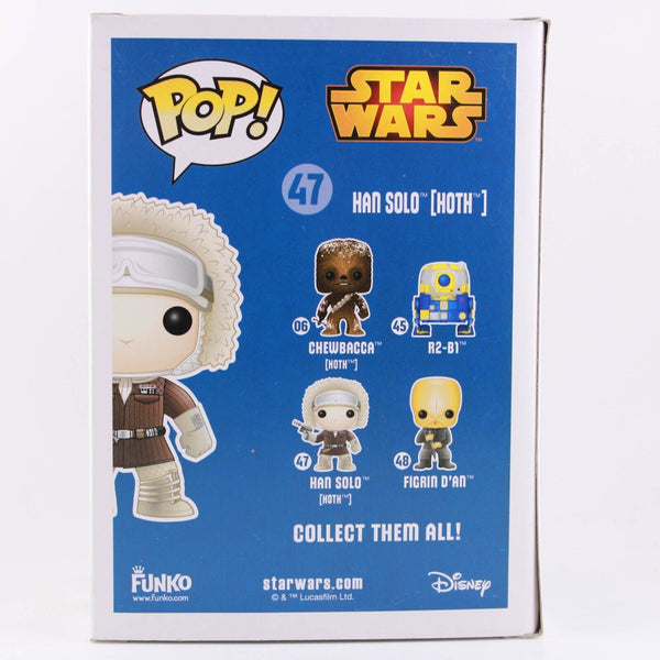 Funko Pop Star Wars - Han Solo (Hoth) - Game Stop Exclusive - Vinyl Figure - #47