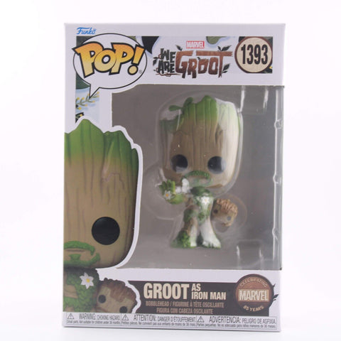 Funko Pop Marvel - We are Groot - Groot as Iron Man - Vinyl Figure - #1393