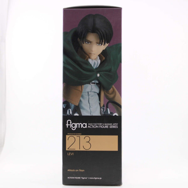 Figma Max Factory Attack On Titan - Levi Ackerman - #213 - Action Figure