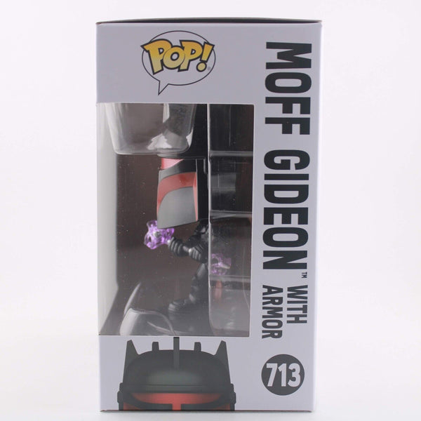Funko Pop Star Wars The Mandalorian Moff Gideon with Armor Figure #713