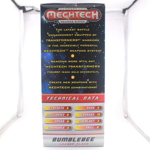 Transformers Dark of The Moon Bumblebee - Leader Class Mechtech Weapons System
