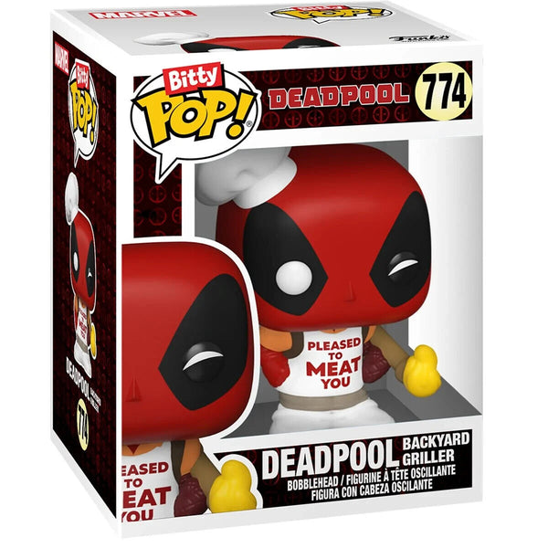 Funko Pop Bitty Deadpool - BBQ Master / Bedtime / Clown 4-Pack - Series 1