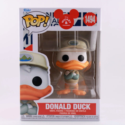 Funko Pop Disney Mickey and Friends IRL - Donald Duck - Excellent 8 Figure #1494