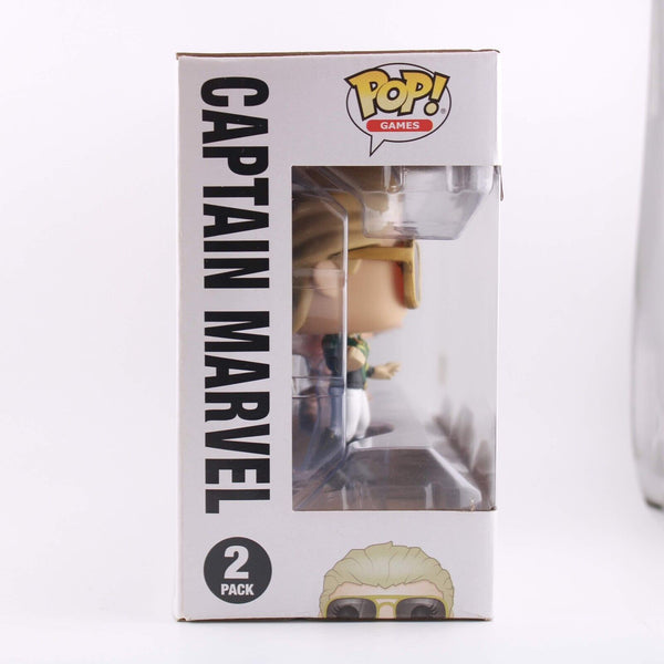 Funko Pop Marvel x Capcom - Captain Marvel vs. Chun-Li - Hot Topic Exclusive