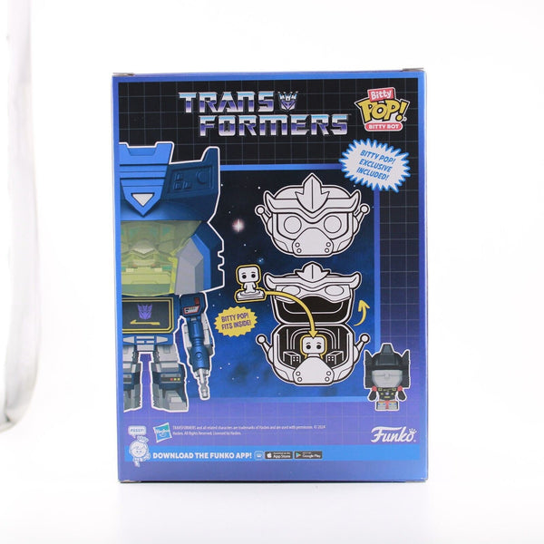 Funko Bitty Pop Transformers - Soundwave with Rumble - Vinyl Figure - Bitty Bot