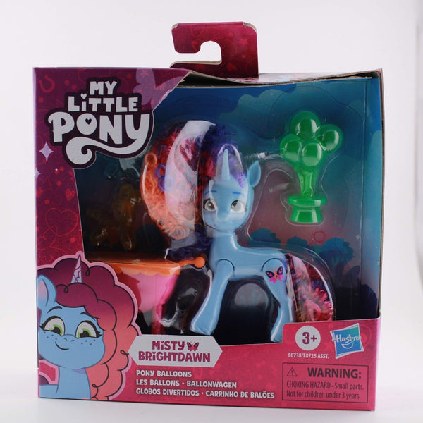 My Little Pony Toys - Misty Brightdawn - with Pony Balloons 3-Inch Pony Doll