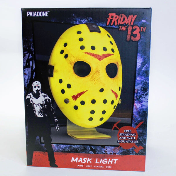 Paladone Friday the 13th Jason Voorhees Mask Desk Light USB or Battery Powered 8.6" Tall