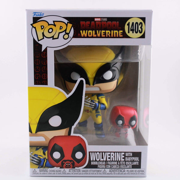 Funko Pop Marvel Deadpool & Wolverine - Wolverine with Babypool - #1403