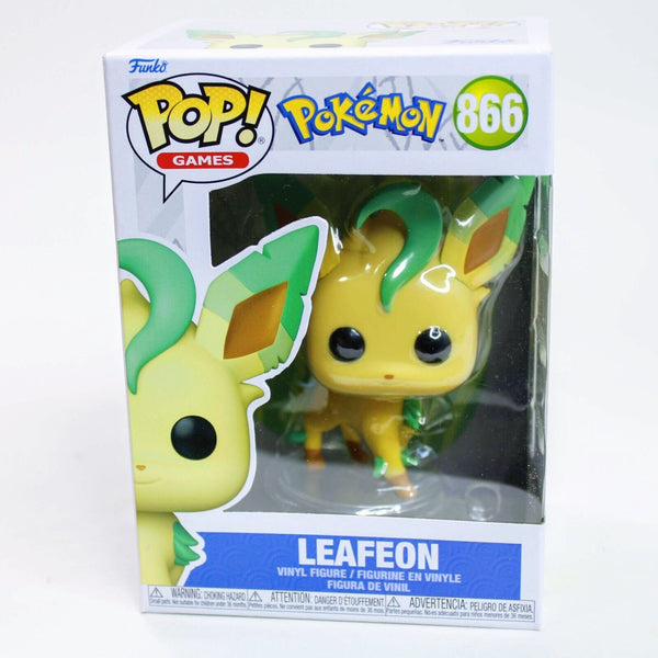 Funko Pop! Games Pokemon Leafeon Vinyl Figure # 866 Eevee Evolution