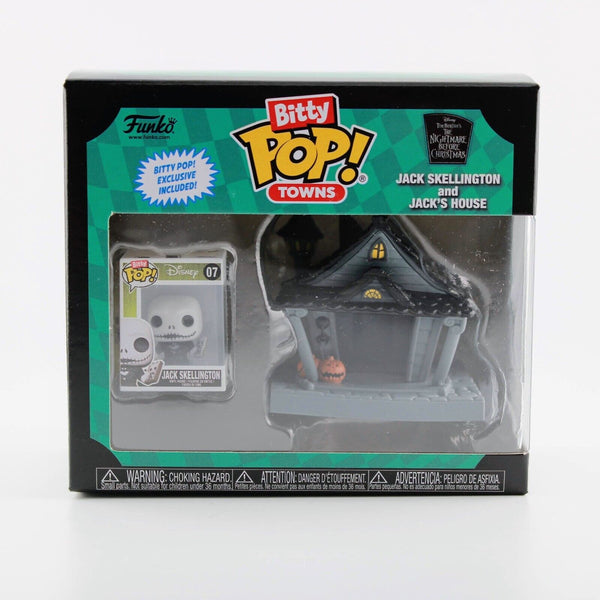 Funko Bitty Pop Nightmare Before Christmas - Jack Skellington and Jack's House