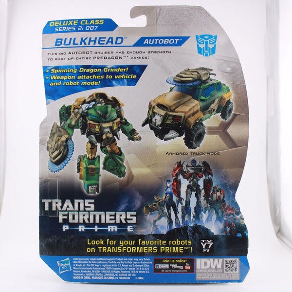 Transformers Prime Beast Hunters - Bulkhead - Deluxe Class Dragon Grinder