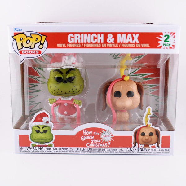 Funko Pop How the Grinch Stole Christmas - Grinch & Max - Dr. Seuss 2-pack