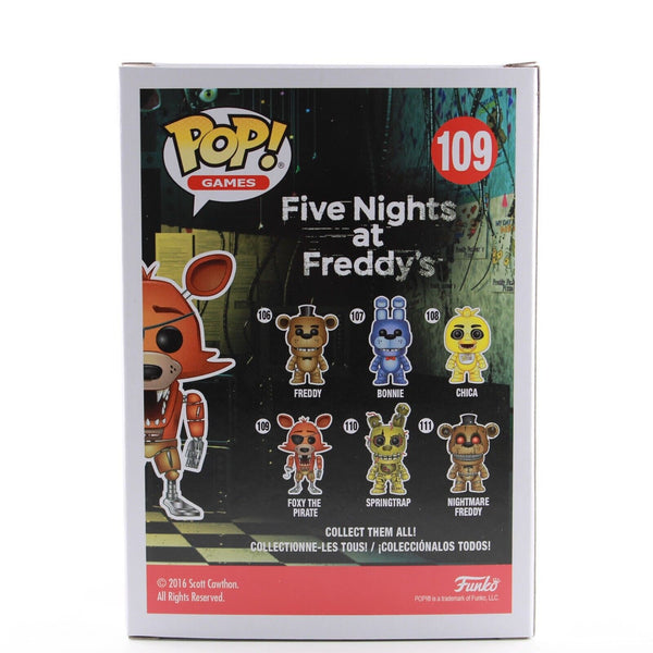 Funko Pop Five Nights at Freddy's - Foxy (Pirate) - Vinyl Figure - #109