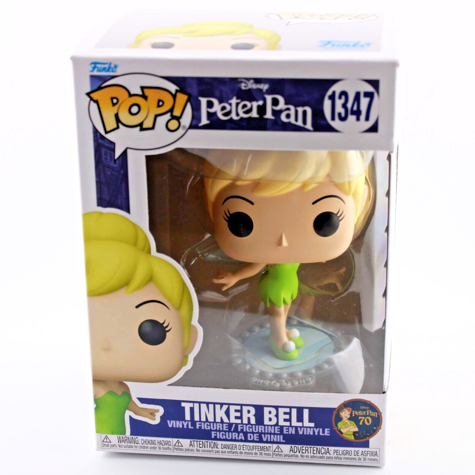 Funko Pop Peter Pan 70th Anniversary - Tinker Bell - Vinyl Figure - #1347