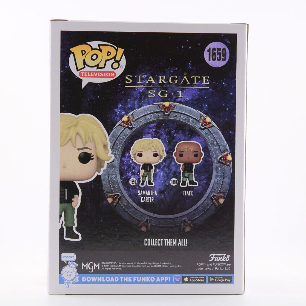 Funko Pop! TV: Stargate SG-1 - Samantha Carter | Merchandising Oficial - Figura de Vinilo Coleccionable para Decoración - Regalo Friki de Cumpleaños Funko Pop! TV: Stargate SG-1 - Samantha Carter | Merchandising Oficial - Figura de Vinilo Coleccionable para Decoración - Regalo Friki de Cumpleaños