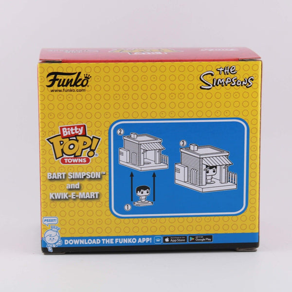 Funko Bitty Pop The Simpsons - Bart Simpson and Kwik-E-Mart - Bitty Figure Town