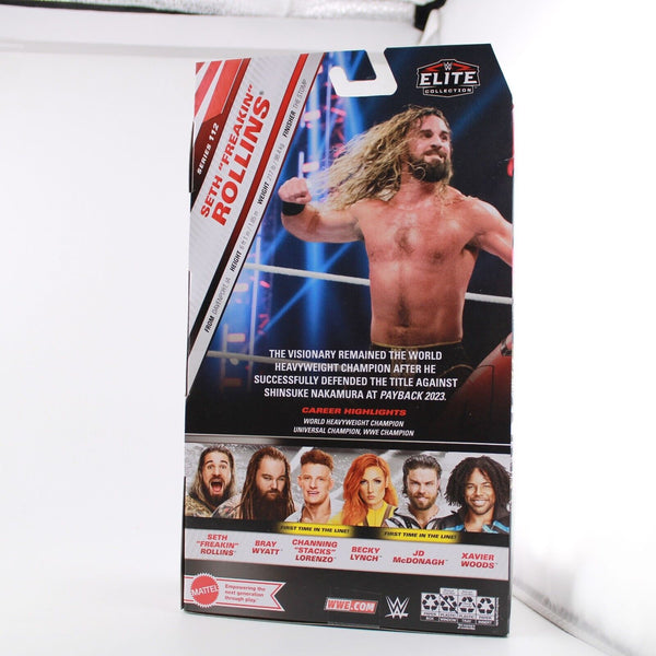 Mattel WWE Elite 112 - Seth Rollins - Wrestling 6" Action Figure