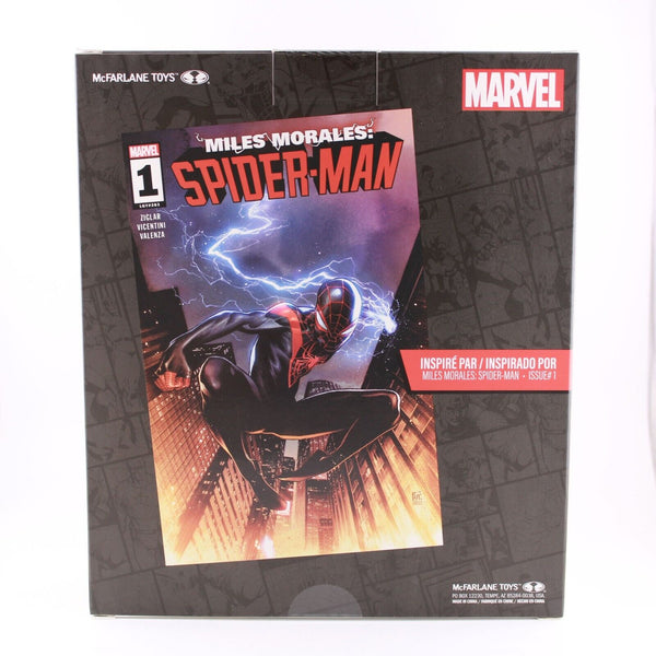 McFarlane Toys Marvel - Miles Morales Spider-Man - Statue + Scene