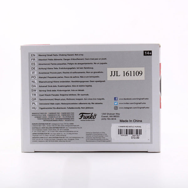 Funko Pop Power Rangers - Red Ranger (Metallic) - Hot Topic Exclusive - #406