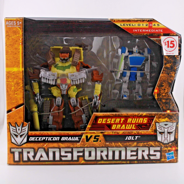 Transformers - Desert Ruins Brawl - Voyager - Brawl vs. Jolt - Figures