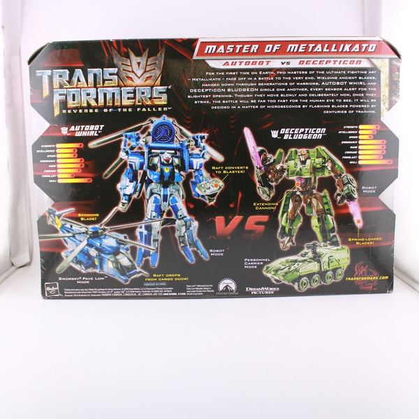 Transformers ROTF Autobot Whirl & Decepticon Bludgeon - Deluxe Class Figures