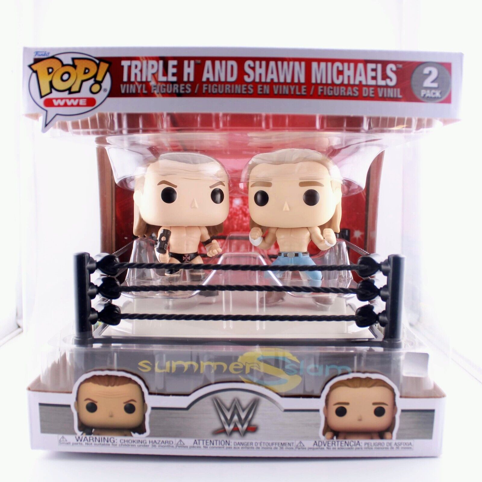 Funko Pop! WWE: Rousey and Triple H & Rousey H - Figura de Vinilo Funko Pop! WWE: Rousey and Triple H & Rousey H - Figura de Vinilo