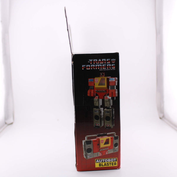 Transformers Blaster G1 Retro Packaging - Walmart Reissue Autobot Figure