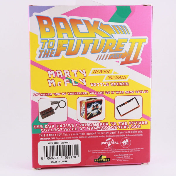 Factory Entertainment Back to the Future Marty McFly Hoverboard Bottle Opener