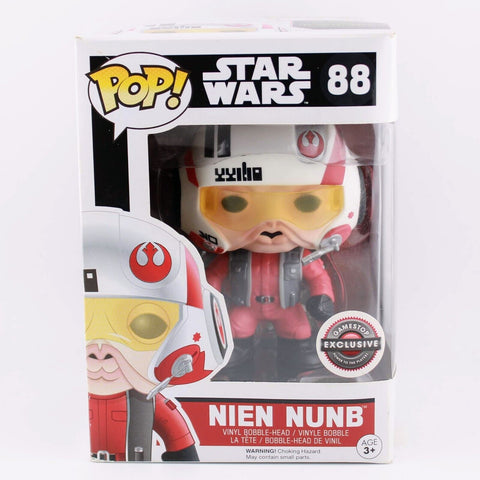 Funko Pop Star Wars - Nien Nunb - Gamestop Exclusive - Vinyl Figure - 88