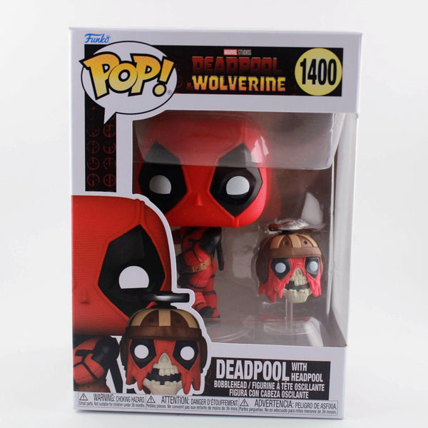 Funko Pop Marvel Deadpool & Wolverine - Deadpool with Headpool #1400